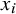 x Subscript i