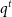 q Superscript t