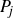 upper P Subscript j