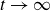t right arrow normal infinity
