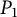 upper P 1