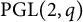 upper P upper G upper L left parenthesis 2 comma q right parenthesis