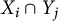 upper X Subscript i Baseline intersection upper Y Subscript j