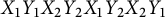 upper X 1 upper Y 1 upper X 2 upper Y 2 upper X 1 upper Y 2 upper X 2 upper Y 1