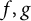 f comma g
