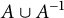 upper A union upper A Superscript negative 1