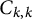 upper C Subscript k comma k