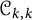 script upper C Subscript k comma k