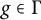 g element of normal upper Gamma