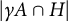 StartAbsoluteValue gamma upper A intersection upper H EndAbsoluteValue