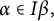 alpha element of upper I beta comma
