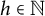 h element of double struck upper N