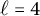 script l equals 4
