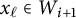 x Subscript script l Baseline element of upper W Subscript i plus 1