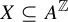 upper X subset of or equal to upper A Superscript double struck upper Z