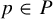 p element of upper P