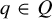 q element of upper Q