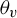 theta Subscript v