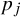 p Subscript j