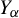 upper Y Subscript alpha
