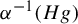 alpha Superscript negative 1 Baseline left parenthesis upper H g right parenthesis