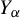 upper Y Subscript alpha