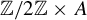 double struck upper Z divided by 2 double struck upper Z times upper A