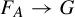 upper F Subscript upper A Baseline right arrow upper G