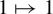 1 right arrow from bar 1