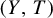 left parenthesis upper Y comma upper T right parenthesis