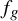 f Subscript g