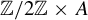 double struck upper Z divided by 2 double struck upper Z times upper A