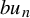 b u Subscript n