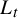 upper L Subscript t