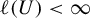 script l left parenthesis upper U right parenthesis less than infinity