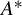 upper A Superscript asterisk