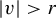 StartAbsoluteValue v EndAbsoluteValue greater than r