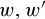 w comma w prime