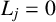 upper L Subscript j Baseline equals 0
