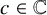 c element of double struck upper C