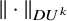 StartMetric dot EndMetric Subscript upper D upper U Sub Superscript k
