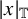 StartAbsoluteValue x EndAbsoluteValue Subscript double struck upper T