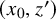 left parenthesis x 0 comma z Superscript prime Baseline right parenthesis