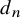 d Subscript n