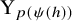 normal upper Y Subscript p left parenthesis psi left parenthesis h right parenthesis right parenthesis