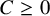 upper C greater than or equals 0