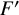 upper F prime
