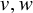 v comma w