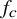 f Subscript c