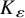 upper K Subscript epsilon